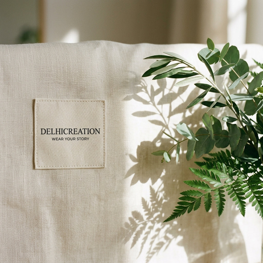 DELHICREATION Fabric Banner